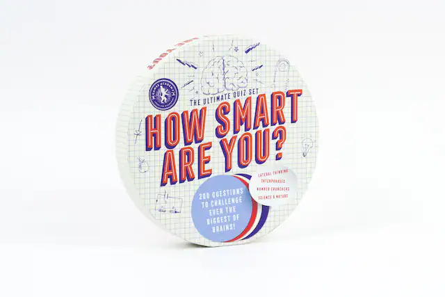 ARE YOU GAMES ACADEMY QUIZ SET THE ULTIMATE QUIZ SET HOW SMART ARE YOU? THINKING LATERAL CATCHPHRASES NUMBER CRUNCHERS 200 QUESTIONS SCIENCE & NATURE TO CHALLENGE EVEN THE BIGGEST OF BRAINS!