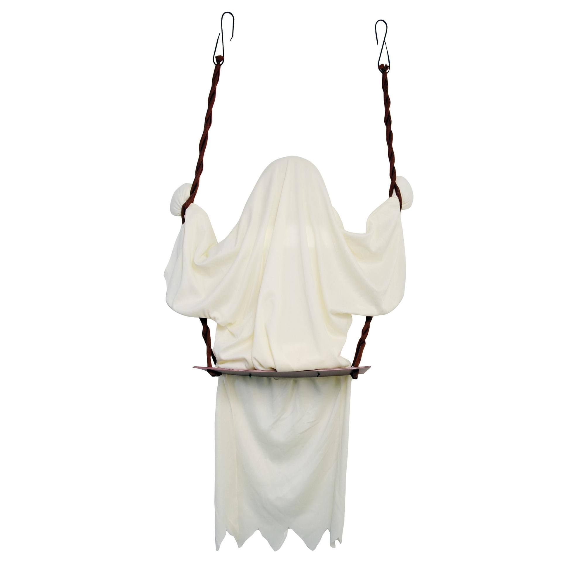 Alt View 1. Funworld - 48 Inch Ghost on a Swing - White.