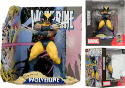 McFarlane Toys - Marvel 7.6" Wolverine 1:10th Scale Collectible with Scene (Wolverine #85) - Front_Zoom