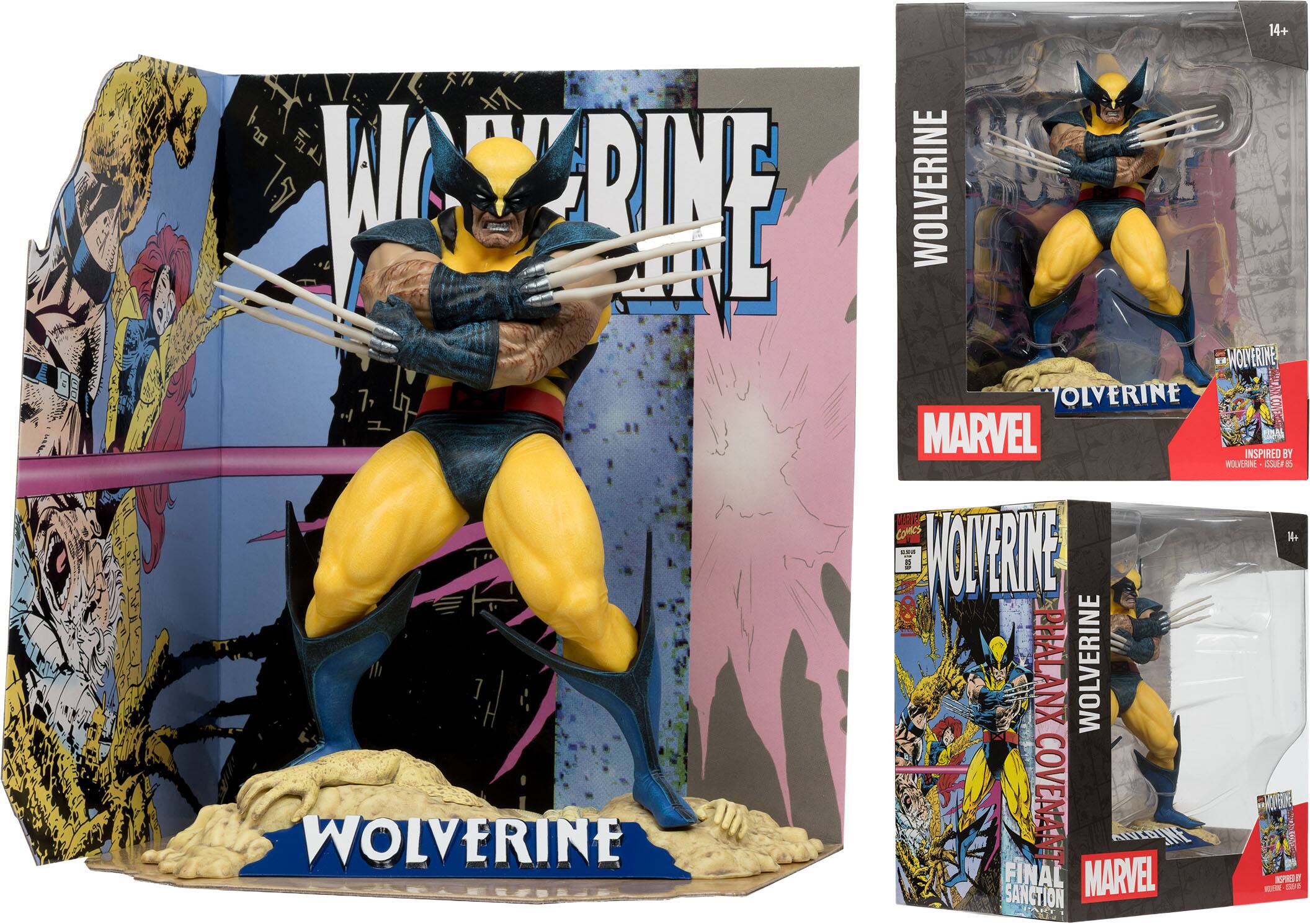 14+  
WOLVERINE  
MARVEL  
INSPIRED BY WOLVERINE  
COVENANT  
FINAL SANCTION  
WOLVERINE  
ISSUE #95