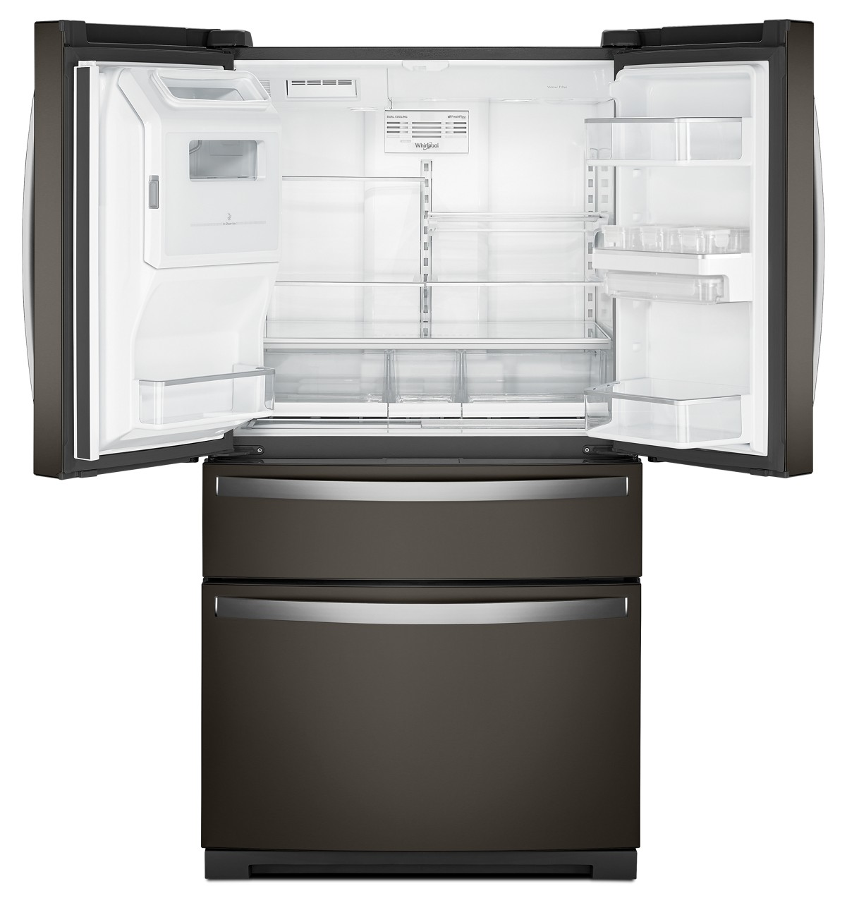 Best Buy: Whirlpool 26 cu. ft. French Door Refrigerator with Prep ...