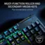 MULTI-FUNCTION ROLLER AND SECONDARY MEDIA KEYS FOR CONVENIENT CONTROL

1. Pause/Play
2. Volume Up/Down
3. Home/End
4. Page Up/Down
5. Full Screen
6. Brightness Adjustment
7. Media Controls (Play/Pause, Skip, Rewind, Fast Forward)
8. Navigational Keys (Up/Down/Left/Right)
9. Number Keys (1-9)
10. Function Keys (F1-F12)
11. Navigation Keys (Home, End, Page Up/Down, Full Screen)
12. Multimedia Keys (Play/Pause, Volume Up/Down, Skip, Rewind, Fast Forward)

These keys are designed to provide easy access to various functions and controls, making it more convenient to use the keyboard for different tasks.