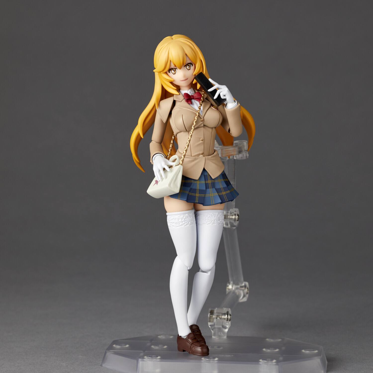 Alt View 4. PopMarket - Kaiyodo - A Certain Scientific Railgun - Revoltech Amazing Yamaguchi - Misaki Shokuhou Winter Ver. - Collectibles - Multicolor.