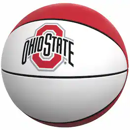 Logo Brands - Ohio State Buckeyes Official-Size Autograph Basketball - Multicolor