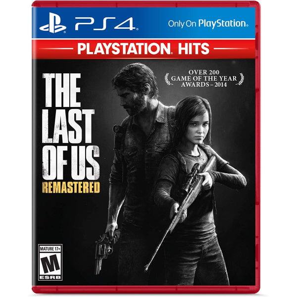 PS4. Only On PlayStation. PLAYSTATION. HITS. OVER 200 GAME OF THE YEAR AWARDS-2014. THE LAST OF US REMASTERED. MATURE 17+. M ESRB. - T (Teen 13+)