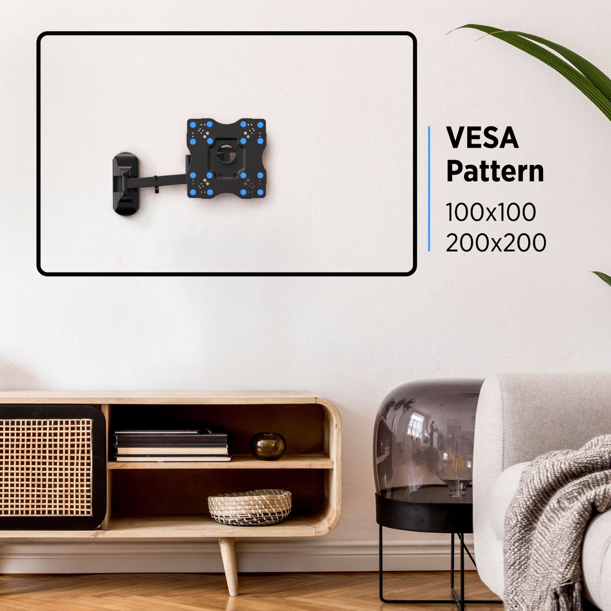 VESA Pattern  
100x100  
200x200