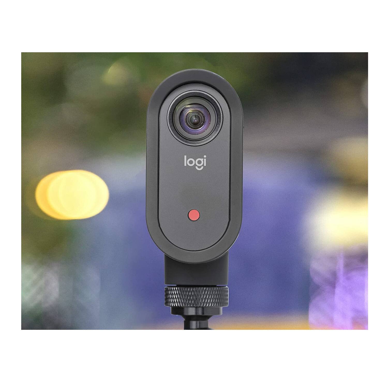 Left. Logitech - Logitech G Litra Beam LX Dual-Sided Streaming Light with Live Streaming Camera.