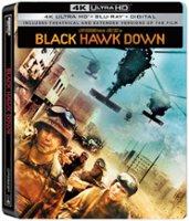 Black Hawk Down [SteelBook] [Includes Digital Copy[ [4K Ultra HD Blu-ray/Blu-ray] [2001] - Front_Zoom