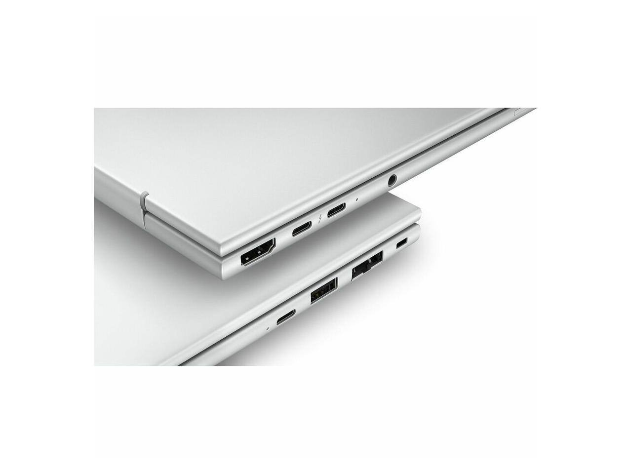 Alt View 5. HP - HP EliteBook 8 G2i 14" Copilot+ PC Notebook - WUXGA - Intel Core Ultra 7 Series 3 355 - 32 GB - 512 GB SSD - English - Glacier Silver Aluminum.