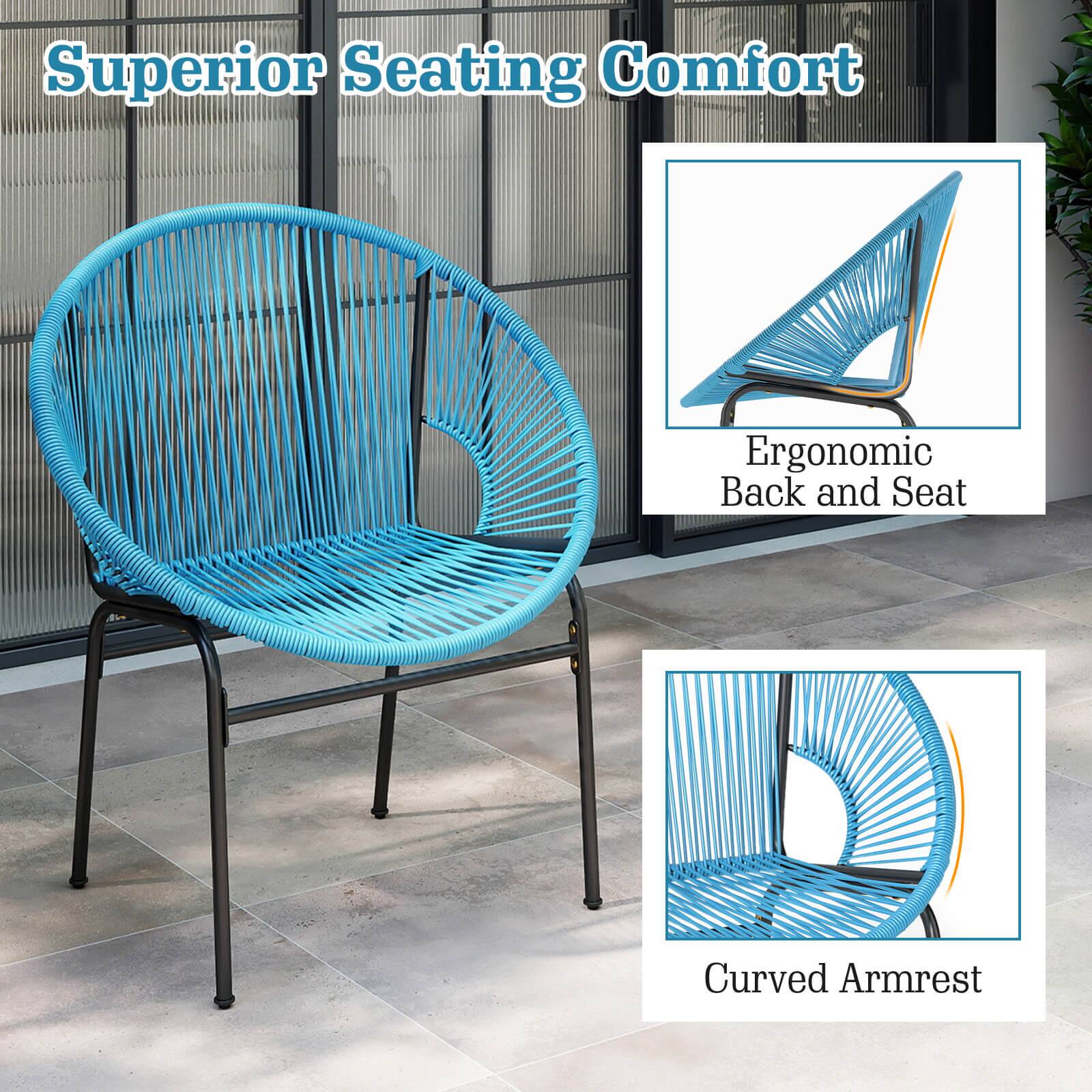 Superior Seating Comfort

Ergonomic Back and Seat

Curved Armrest