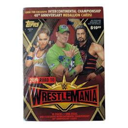 2019 Topps WWE Road To WrestleMania Value Box