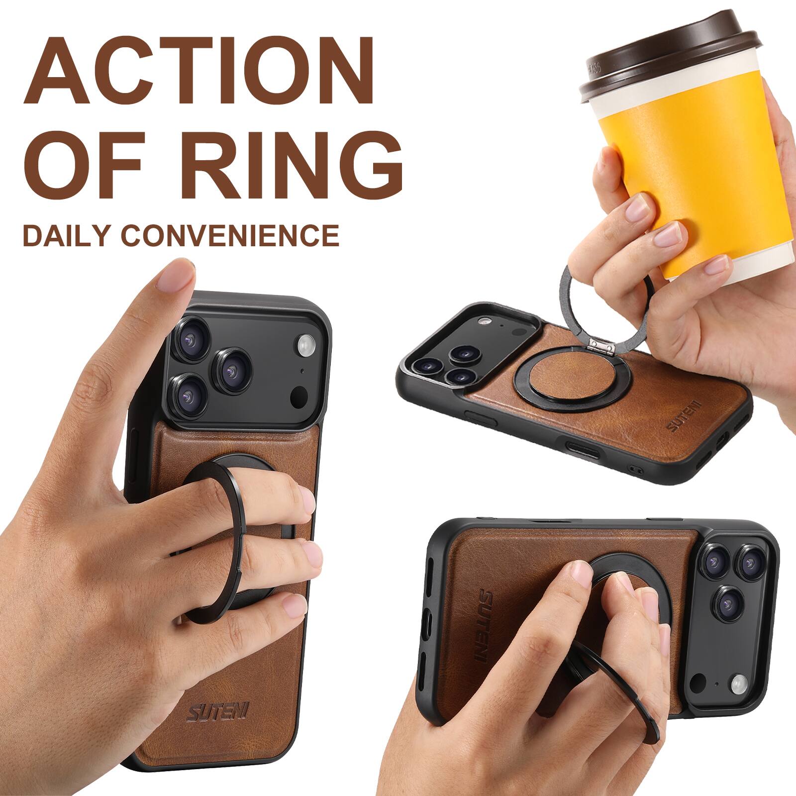 ACTION OF RING  
DAILY CONVENIENCE  

SUTENI  
SUTENI  
SUTENI