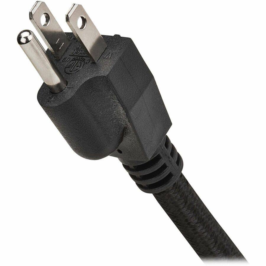 Alt View 2. Tripp Lite - Tripp Lite series Protect It! TLP118DBUC 11-Outlets Surge Suppressor/Protector - Household Electronic, Computer - Black.