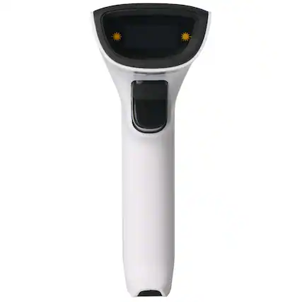 Front. ScanAvenger - ScanAvenger SA8900 Wireless 1D/2D Barcode Scanner - Bluetooth, Rechargeable Handheld QR Scanner - Black and White.