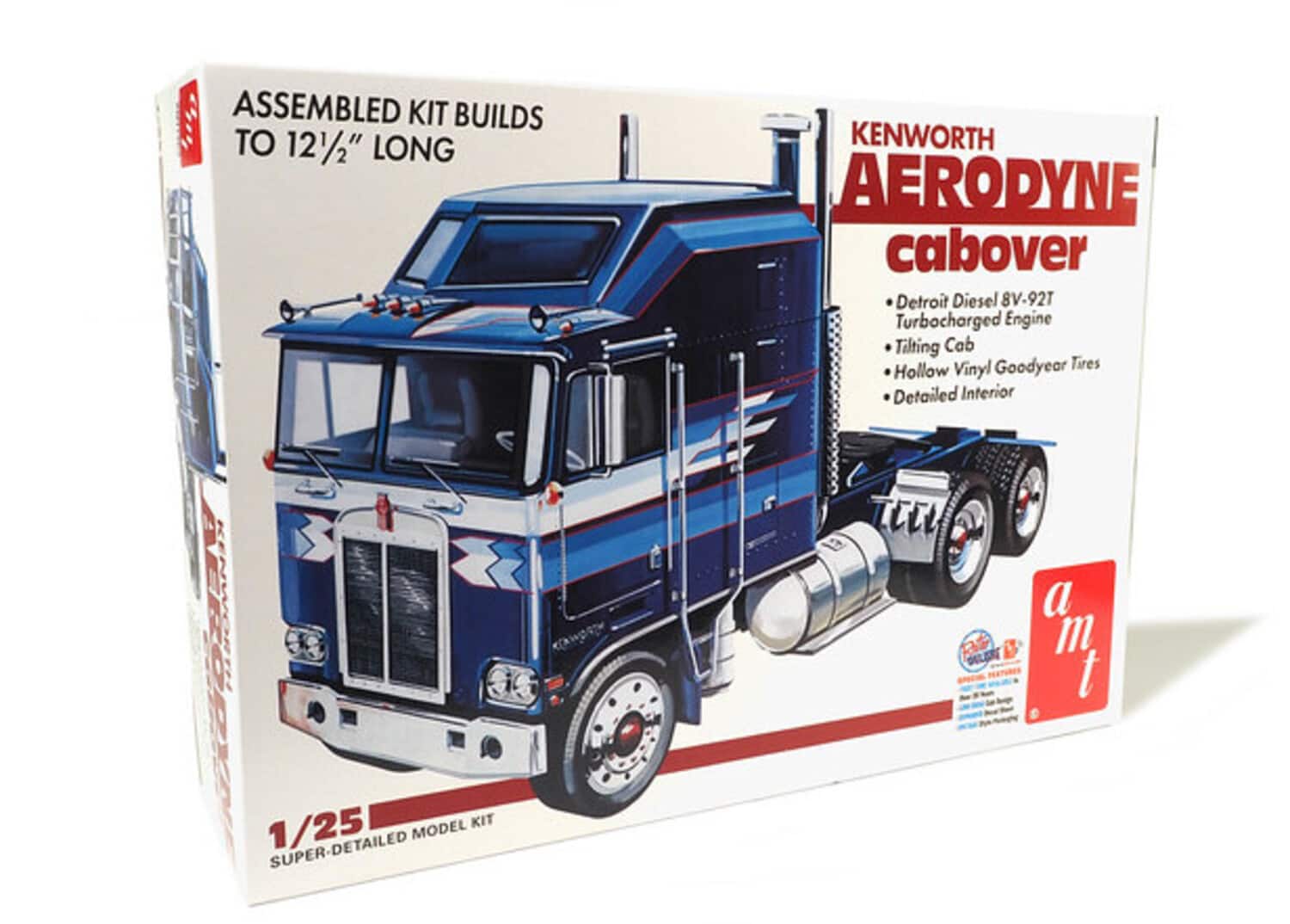 PopMarket - AMT Kenworth Aerodyne Cabover 1/25 Scale Model Kit - COLLECTIBLES - Multicolor price history on PriceWatchPro