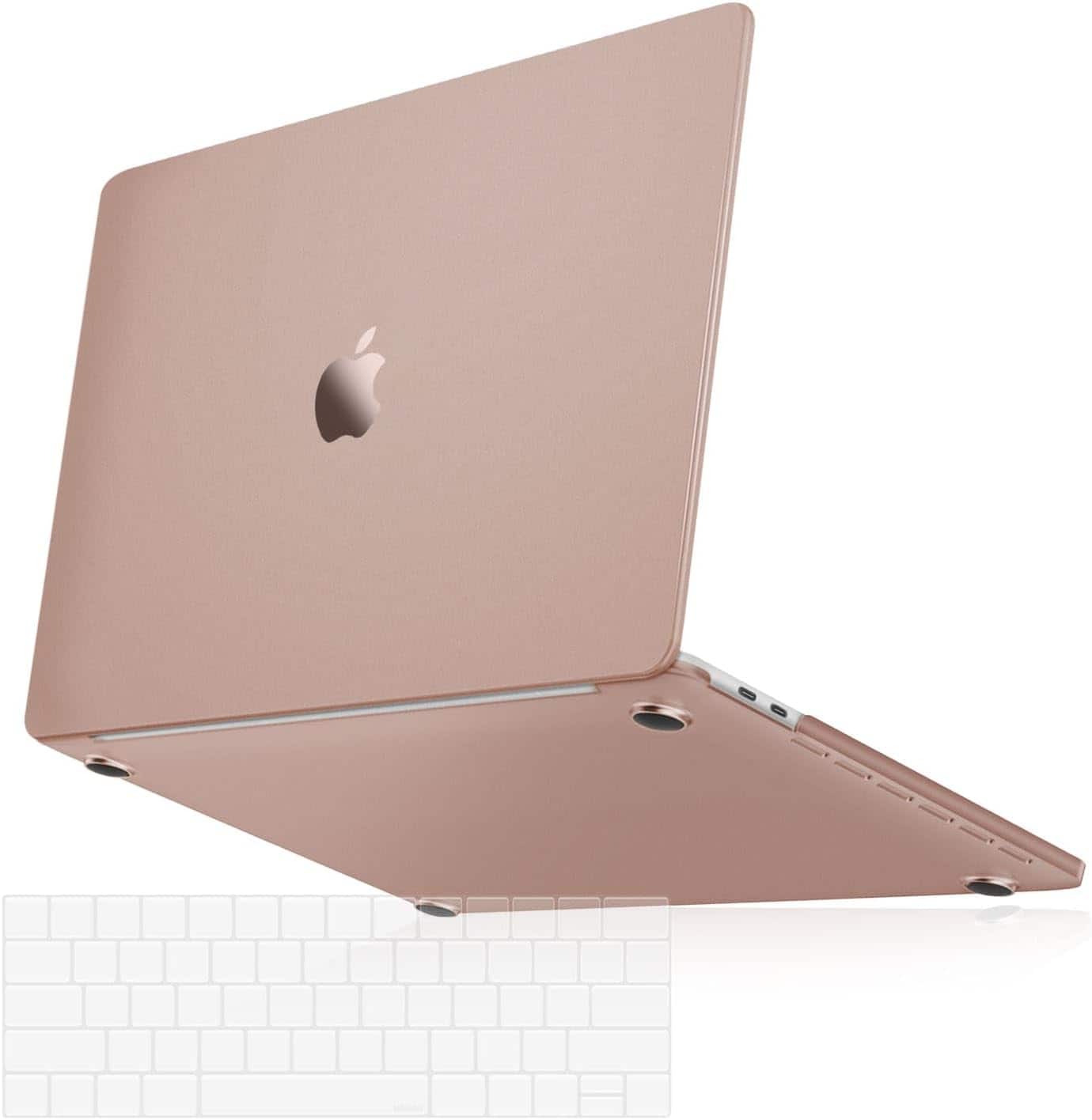 mosiso - MacBook Pro 13-inch Hard Shell Case & Keyboard Cover, Crack-Resistant - Beige Brown