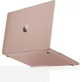 mosiso - MacBook Pro 13-inch Hard Shell Case & Keyboard Cover, Crack-Resistant - Beige Brown