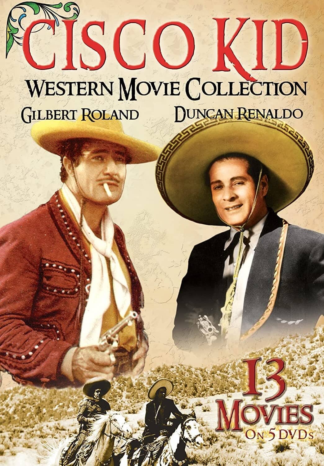 The Cisco Kid: Western Movie Collection (13 Films)  - DVD