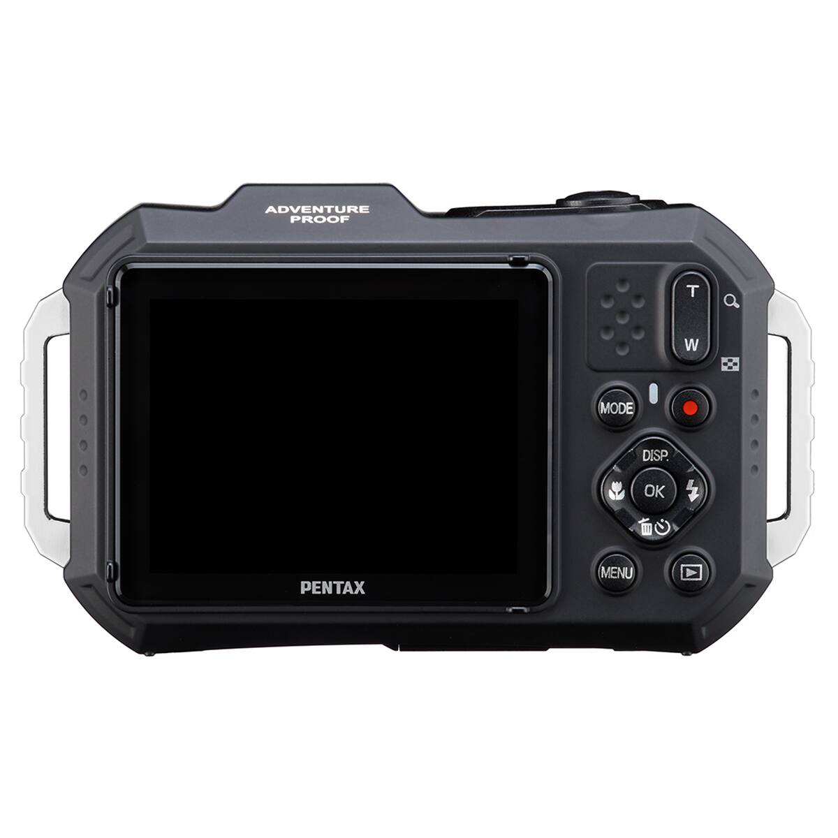 ADVENTURE PROOF

T W

MODE DISP. OK

PENTAX MENU