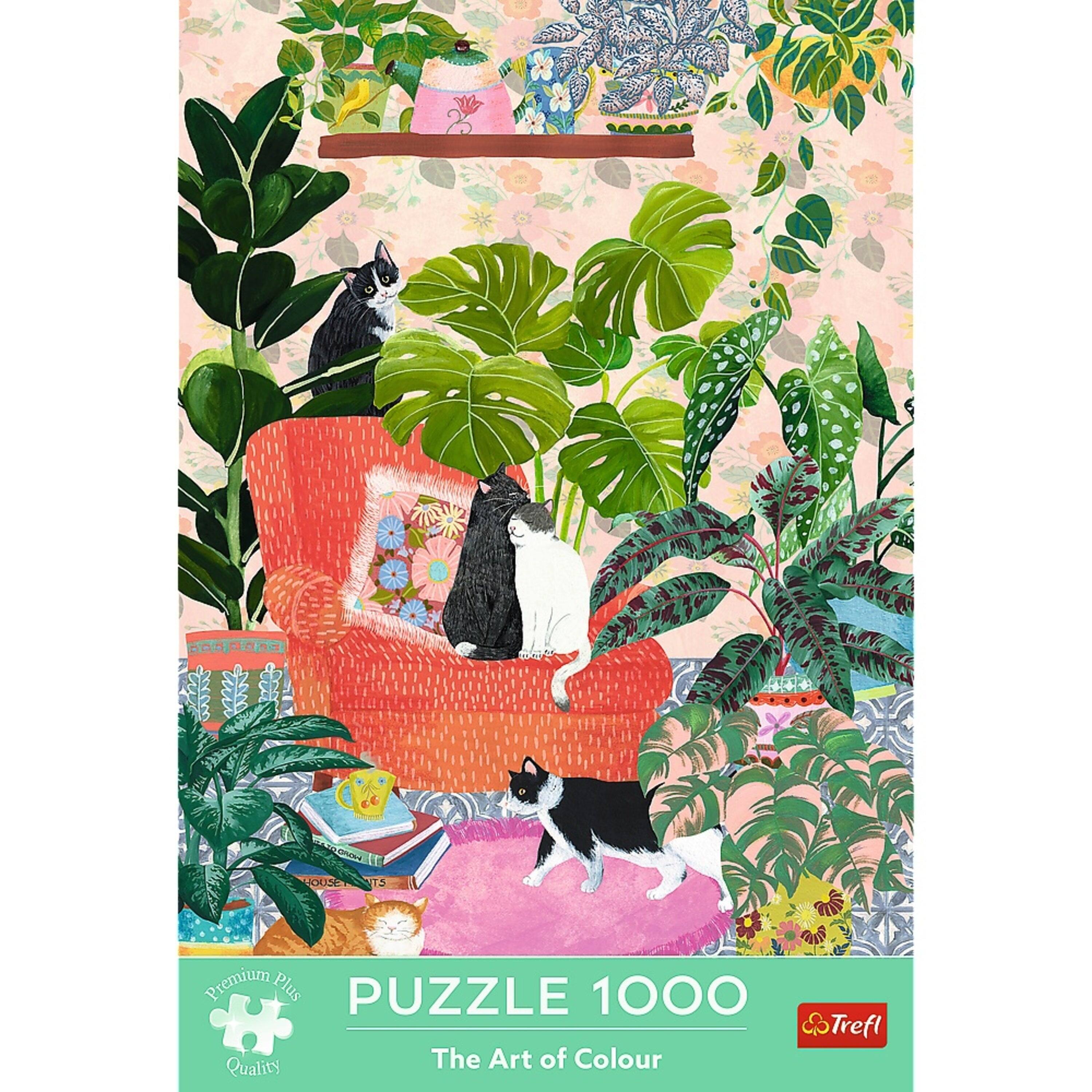 HOUSE T Premium Plus PUZZLE 1000 Quality The Art of Colour Trefl
