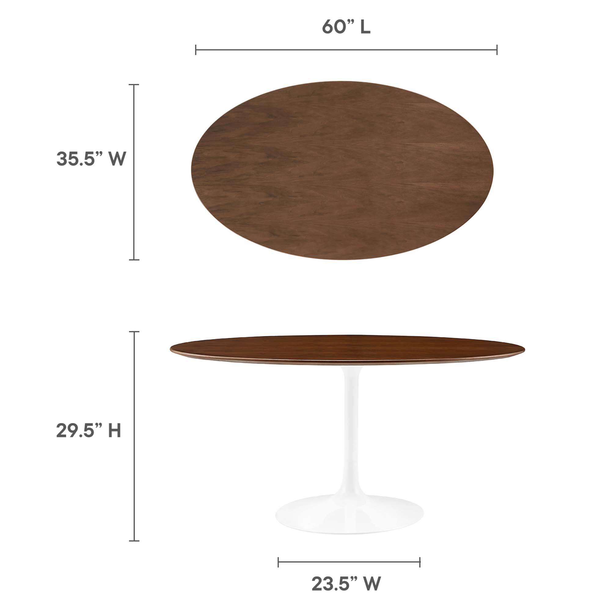 60" L x 35.5" W x 29.5" H x 23.5" W