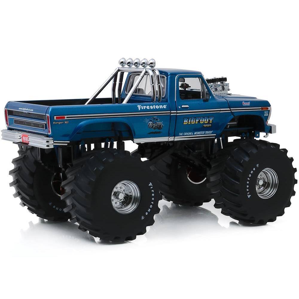 Greenlight 1974 Ford F 250 Ranger XLT Monster Truck with 66 Inch Tires ...