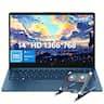 HP - Upgraded - 14"HD Laptop - Intel N-Series N150 -16GB RAM 128GB eMMC-Laptop cooler - Blue