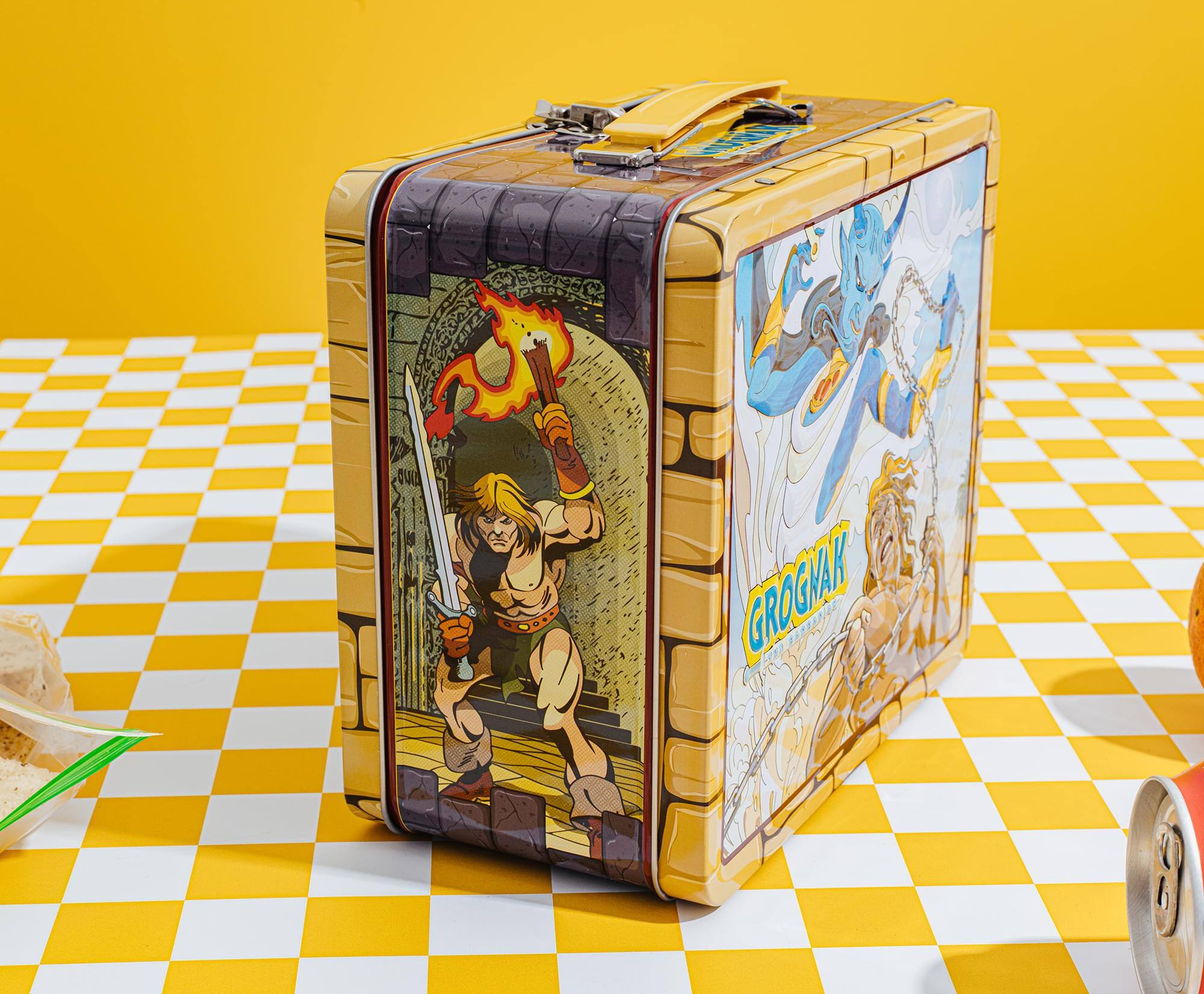 Alt View 3. Fallout - Fallout Grognak The Barbarian Metal Lunchbox - Multi-Colored.