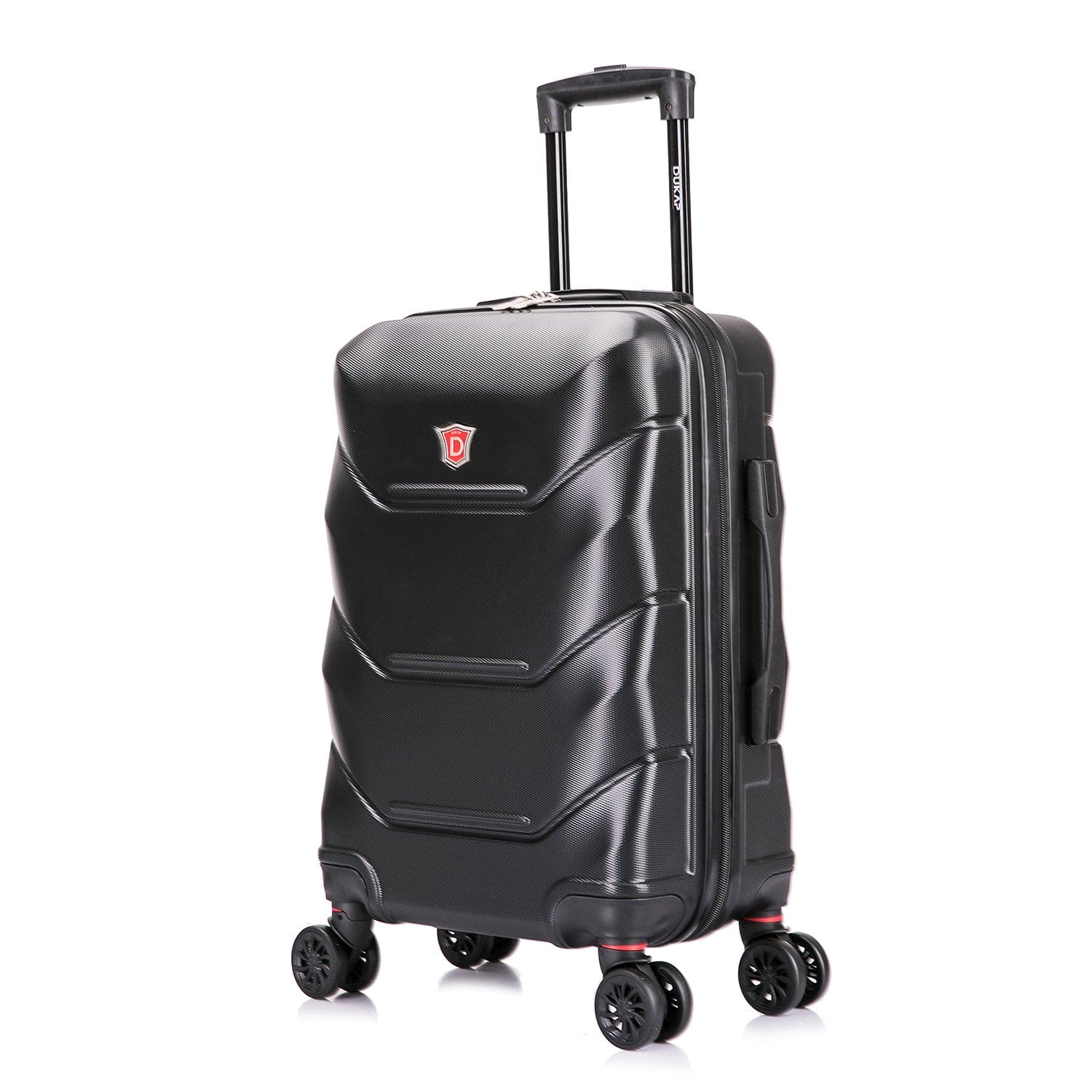 "DUKAP - Zonix Lightweight Hardside Spinner Luggage 20"" carry-on - Black" price history on PriceWatchPro