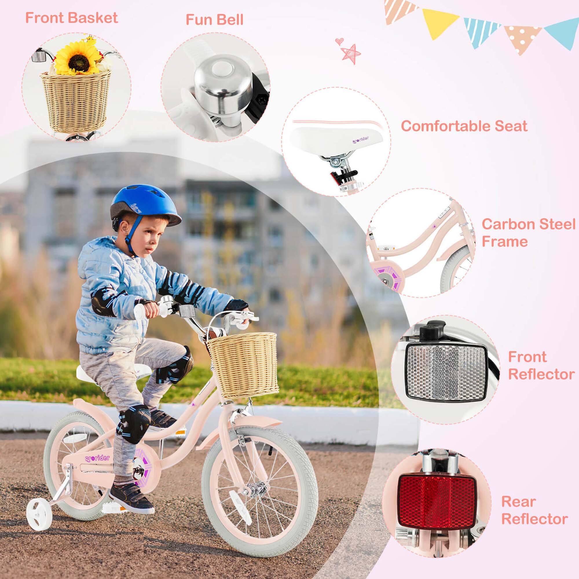 - Front Basket
- Fun Bell
- Comfortable Seat
- Carbon Steel Frame
- Front Reflector
- Rear Reflector
