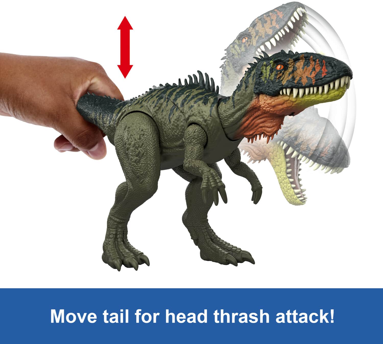 Mattel Jurassic World: Rebirth Gigantic Thrashers Tyrannotitan