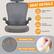 SEAT DETAILS
- Weight Capacity: 300lbs
- Thick Padded Seat
- Excellent Breathable Design
- High Elasticity
Breathable Mesh
- High density breathable mesh
High Quality Sponge
- High density, high resilience
