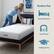 Left. Lucid Comfort Collection - 8-inch Plush Gel Memory Foam Mattress - Twin - White.