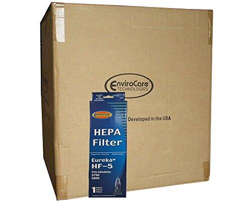 EnviroCare TECHNOLOGIES  
EurekaCore  
Developed in the USA  

HEPA Filter  
Eureka* HF-5  
Fits Models: 5700 5800 1