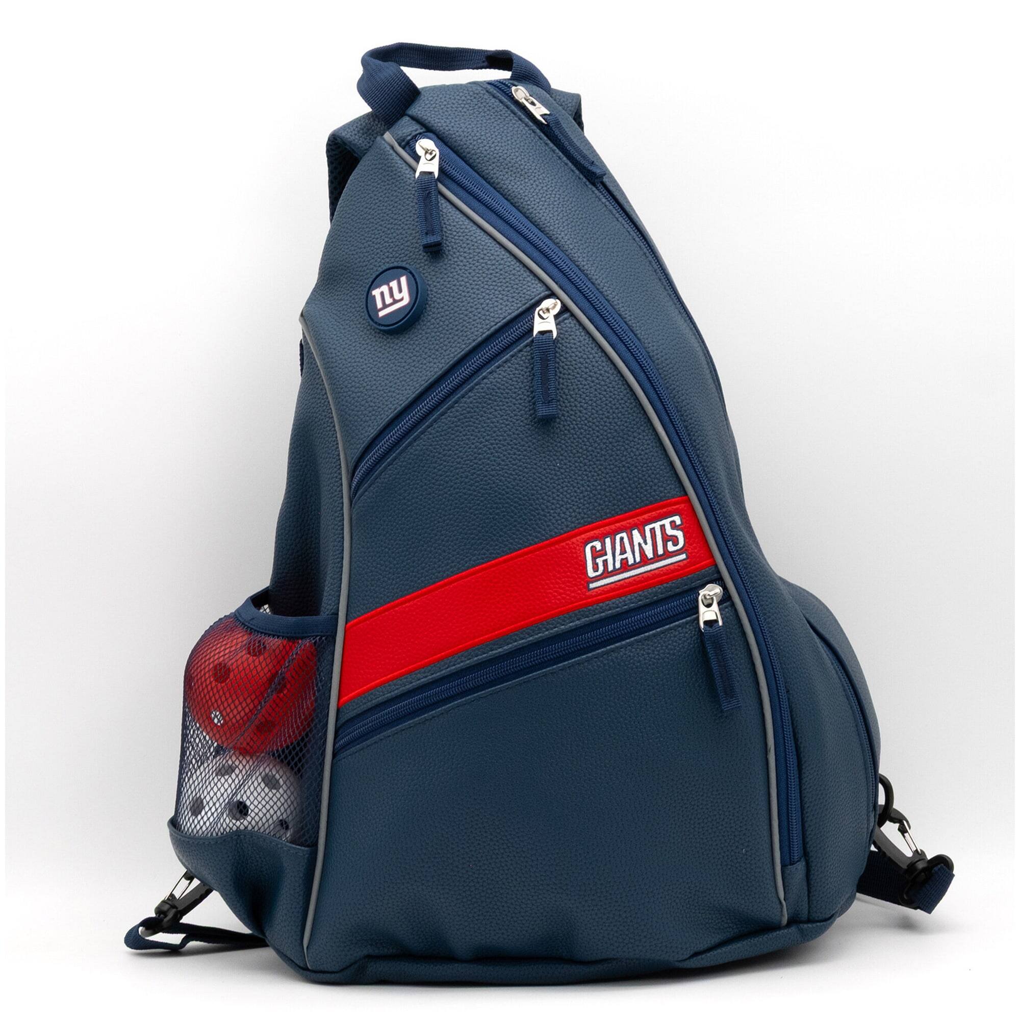 Alt View 3. Team Golf - New York Giants Embroidered Team Pickleball Backpack - Multicolor.