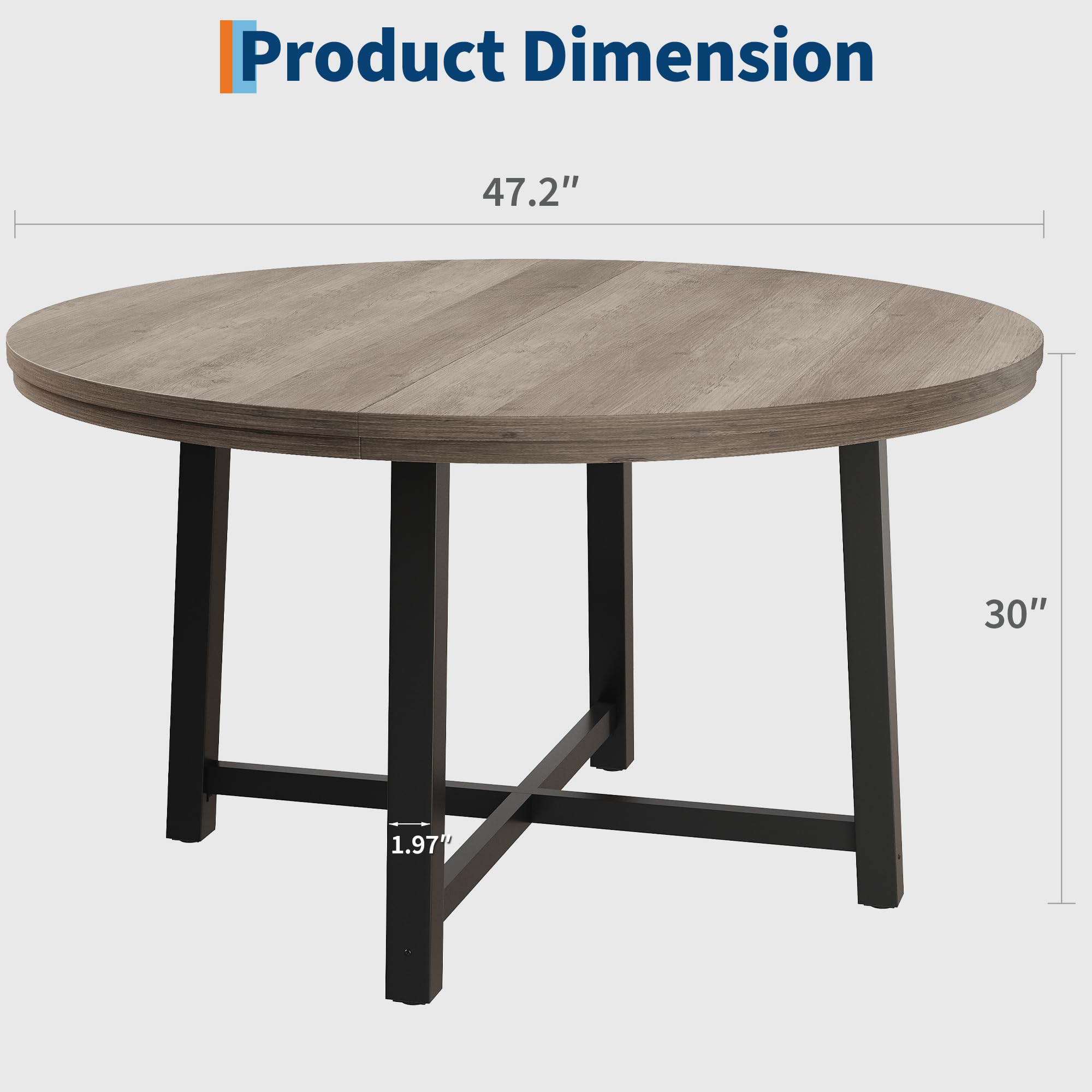 Product Dimension  
47.2"  
30"  
1.97"