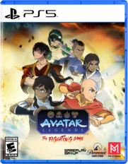 PS5. EVERYONE 10+ E 10+ ESRB AVATAR LEGENDS TM THE FIGHTING GAME GAMEPLAY GROUP GAMES STUDIO PARAMOUNT PM STUDIOS