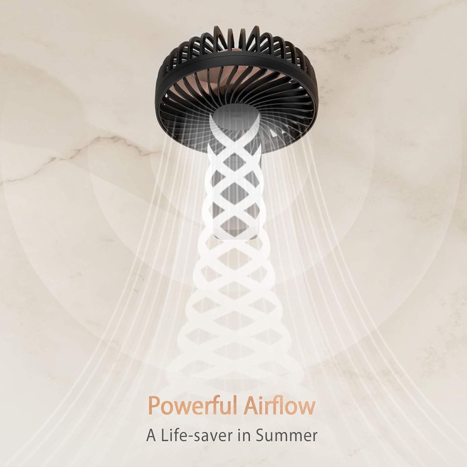 Powerful Airflow  
A Life-saver in Summer