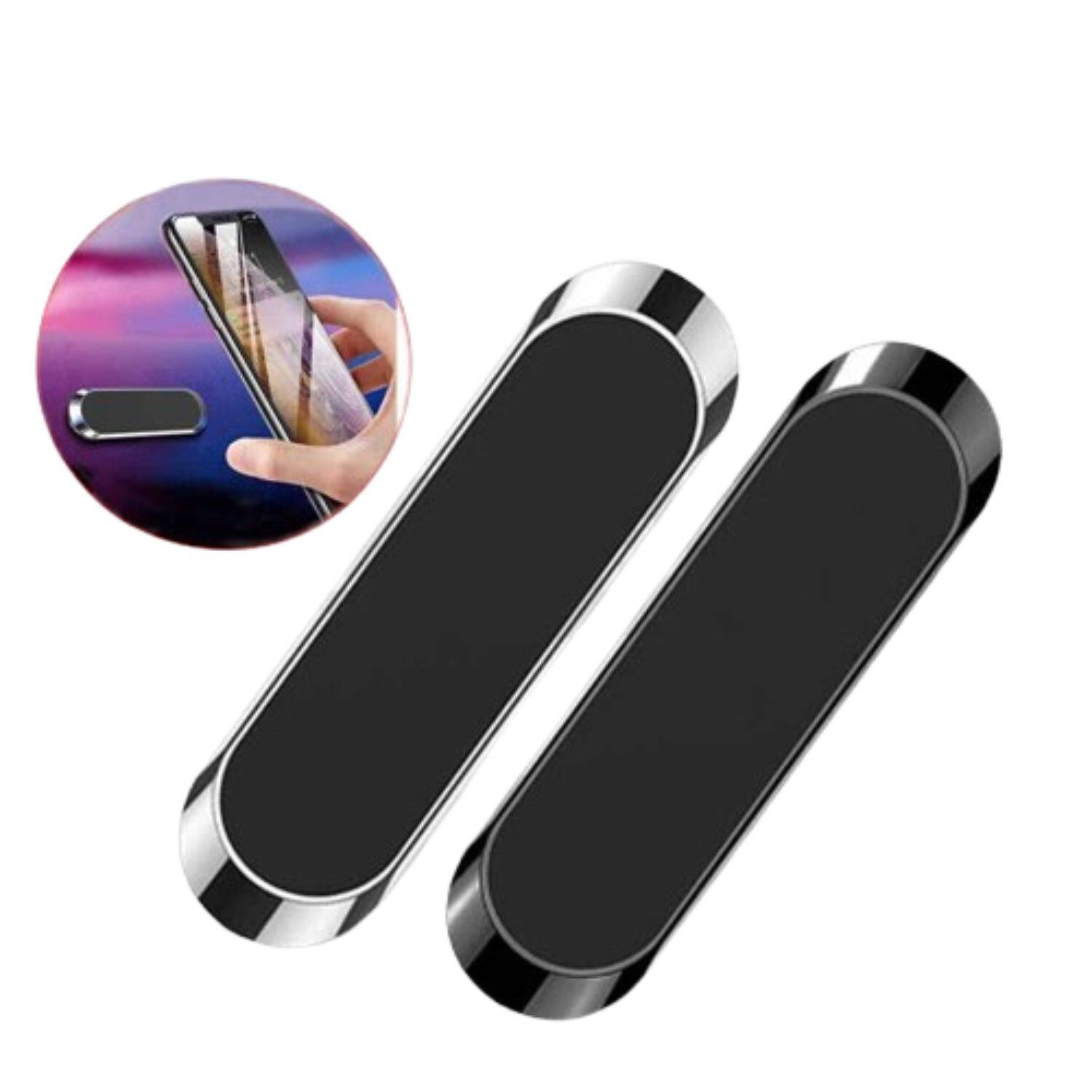 Home Collection - 2 PCS Magnetic Car Mount Phone Holder – 360° Rotating Dashboard Magnet Stand - Gray