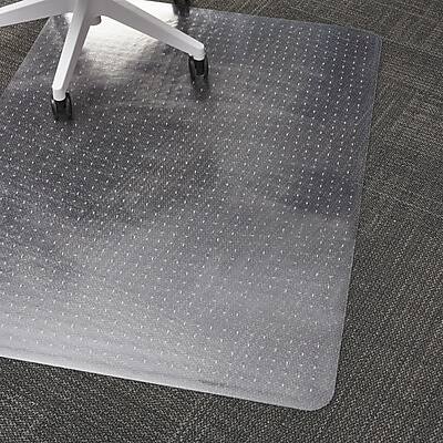 Alt View 1. Staples - Staples Carpet Chair Mat, 36" x 48'', Low-Pile, Clear (28593) - Clear.