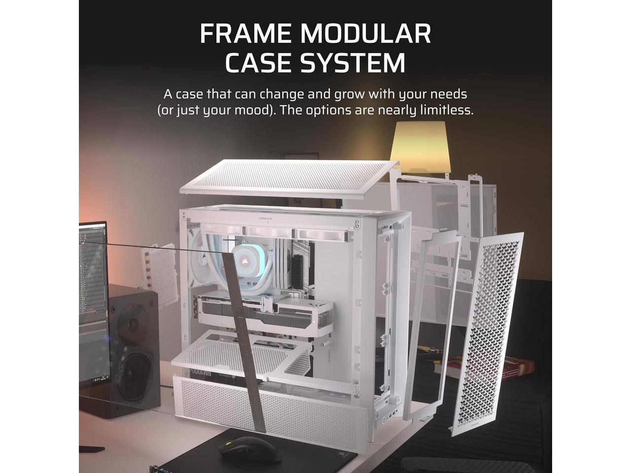 FRAME MODULAR CASE SYSTEM  
A case that can change and grow with your needs (or just your mood). The options are nearly limitless.
