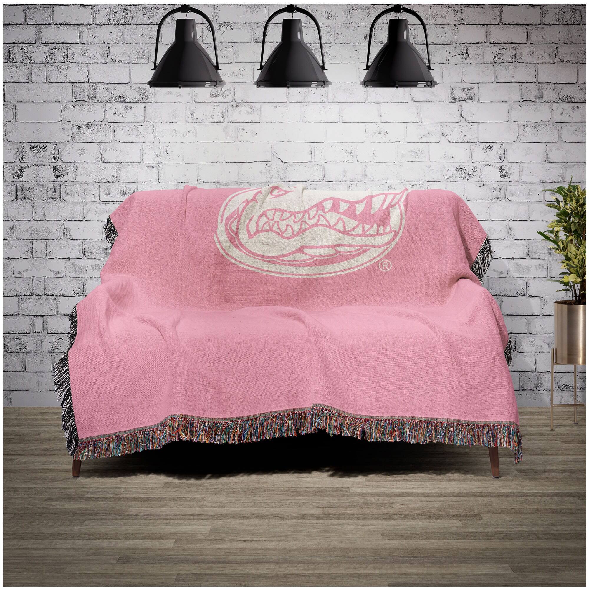 Alt View 1. Chad & Jake - Florida Gators Woven Blanket - Pink.