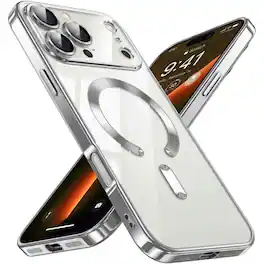 Kitcheniva - Rugged Shockproof Protective Case For iPhone 18 Pro Max - Silver