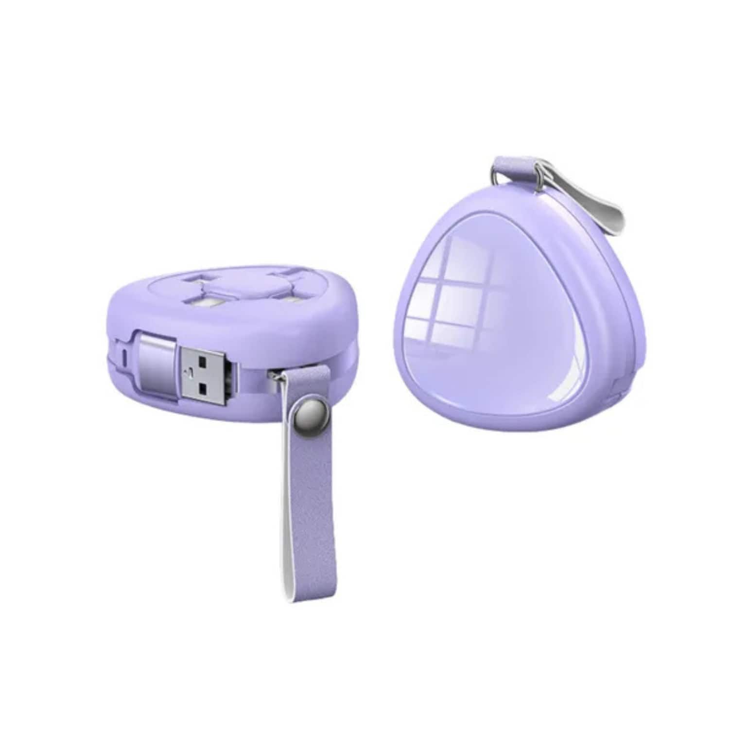 Stock Preferred - 3-in-1 Retractable Fast Charging Cable - Purple