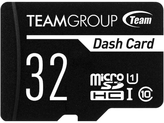 TEAMGROUP Team Dash Card 32GB microSDHC U1 C10