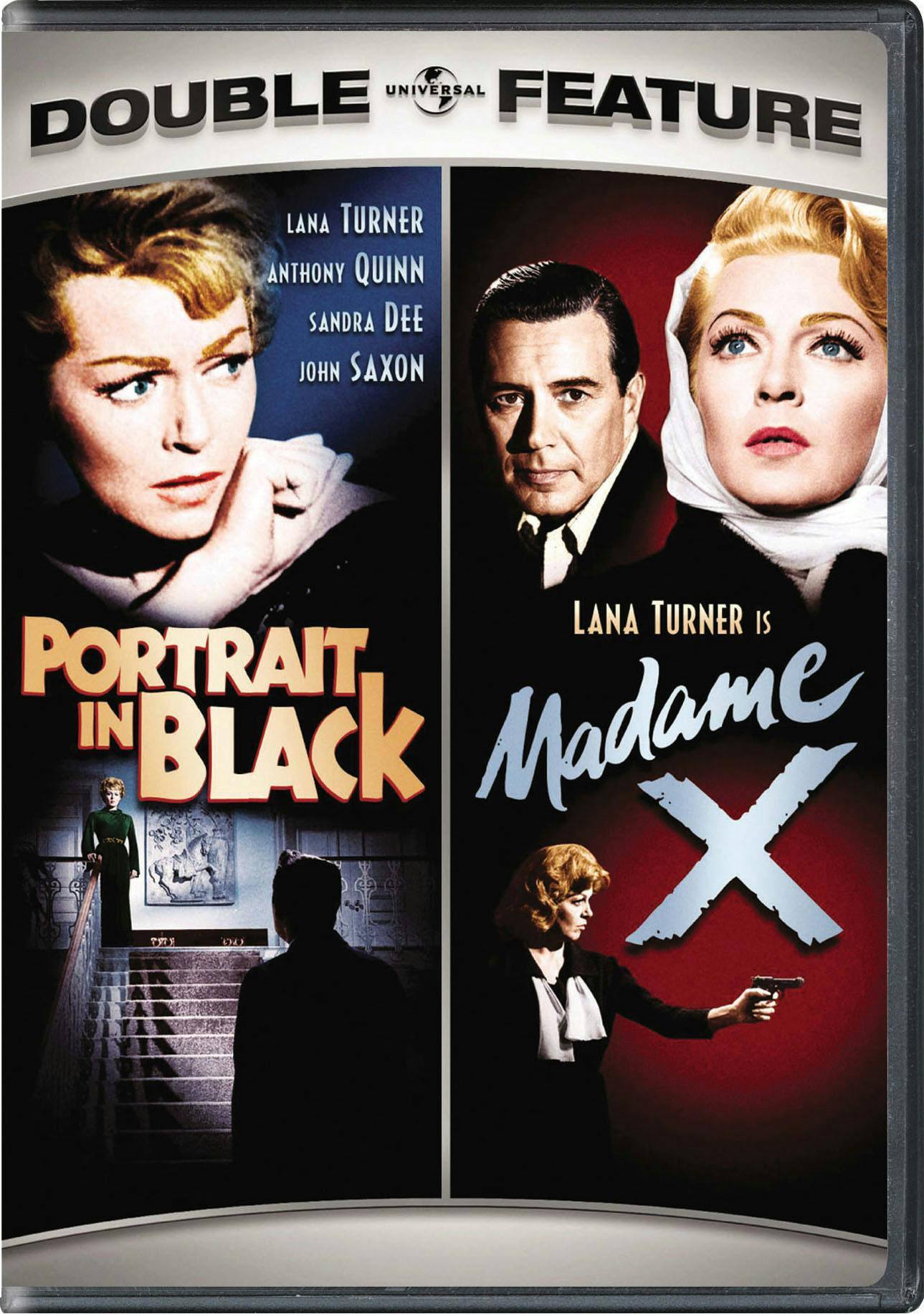 Front. Portrait in Black/Madame X (DVD Double Feature) [DVD].