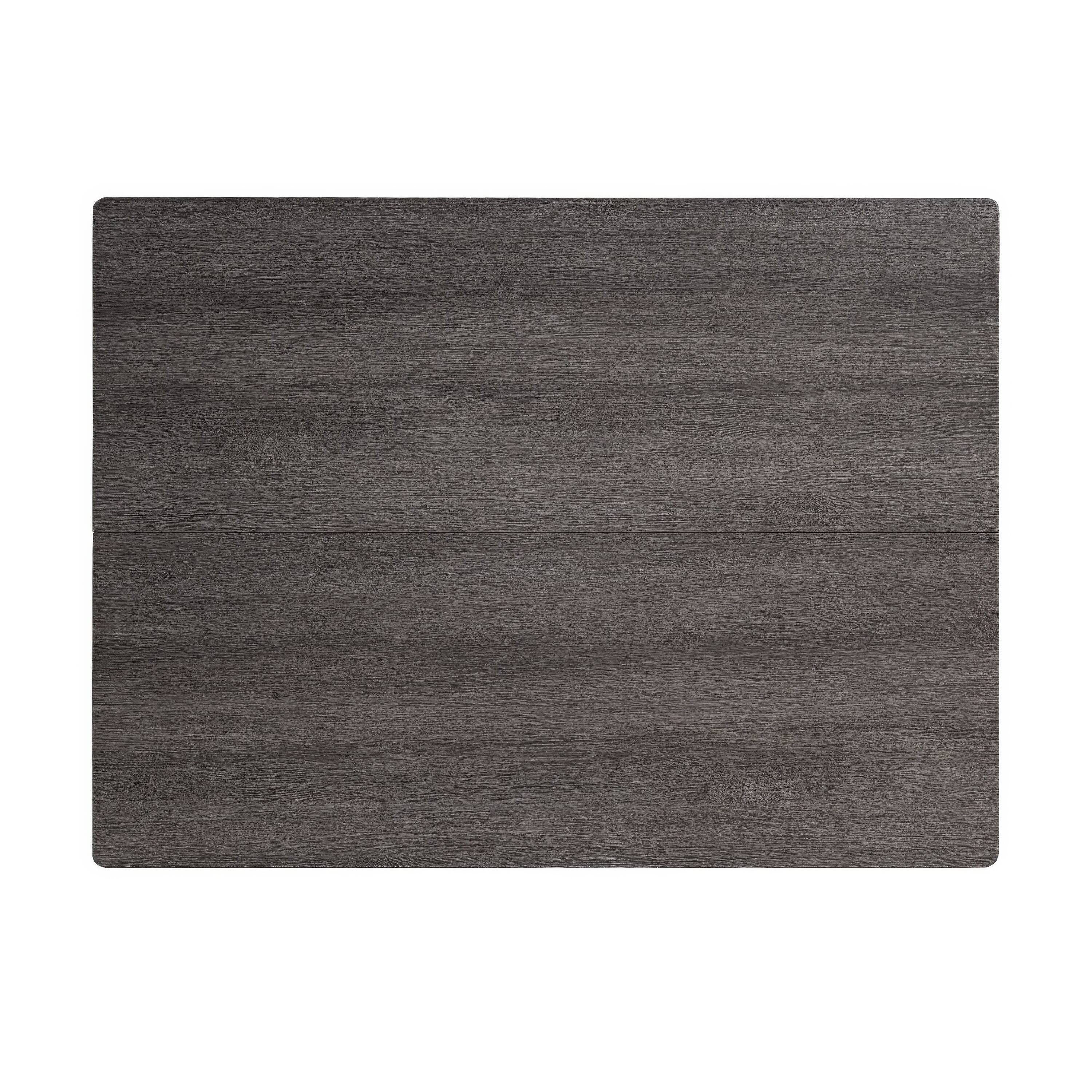 Manhattan Lane Sesa Dining Table, 48 Inch Rectangular Top, Trestle Base ...