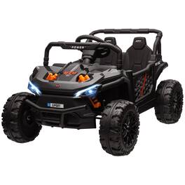 HONGGE - Kids 12V Electric Ride On Car with Dual Motors Parent Remote Control and Suspension for Ages 3 to 6