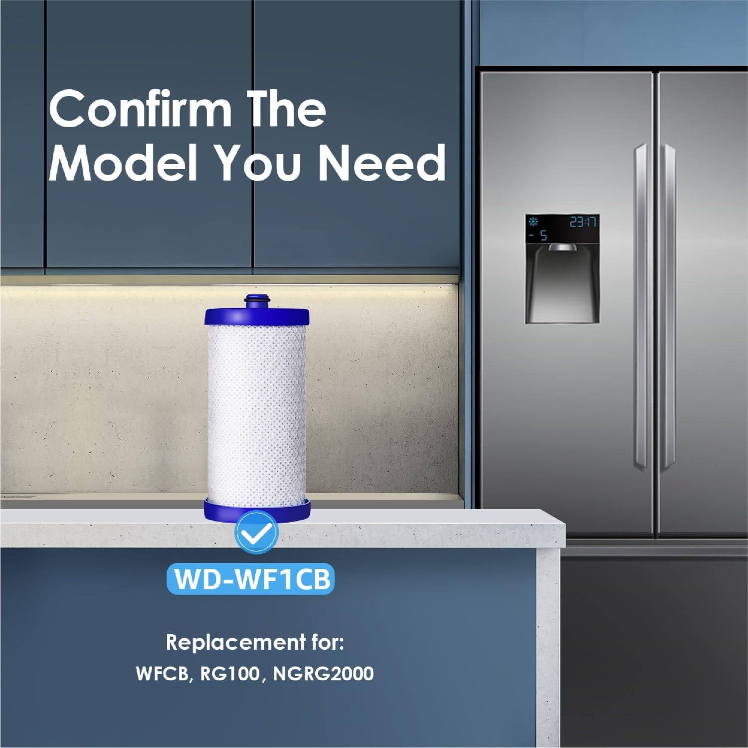 Confirm The Model You Need

WD-WF1CB

Replacement for: WFCB, RG100, NGRG2000