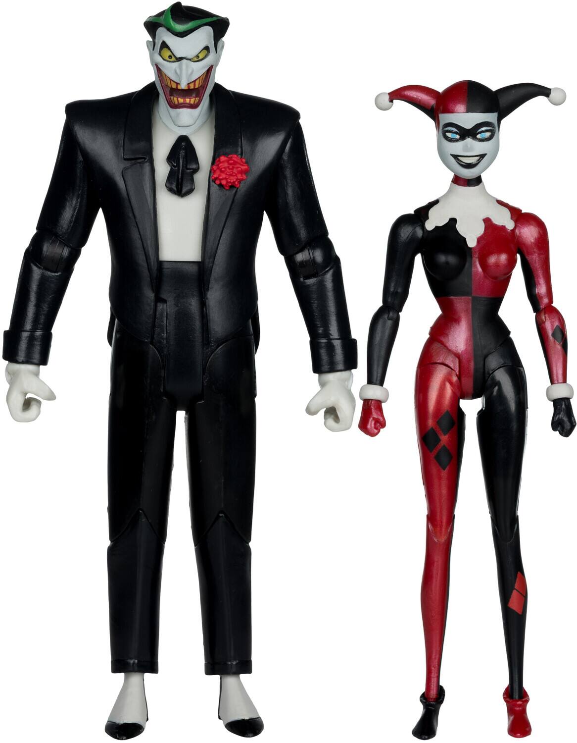 Alt View 3. DC Direct - McFarlane Toys - DC Direct – Batman The Animated Series – Harley Quinn & The Joker  (MAD LOVE)(GOLD - COLLECTIBLES - Multicolor.